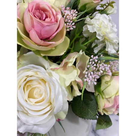 Kunstblumen Arrangement in einer Vase 5