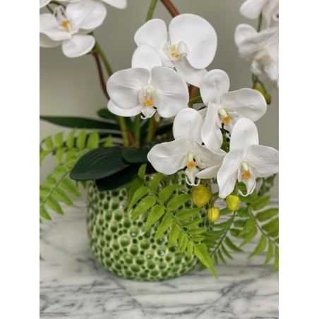 Künstliche Orchidee in einer Vase "Real Touch" 3