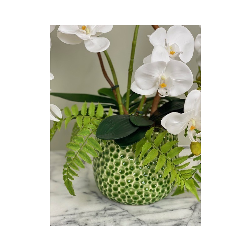 Künstliche Orchidee in einer Vase "Real Touch" 5