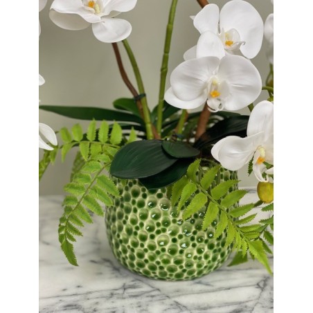 Künstliche Orchidee in einer Vase "Real Touch" 5