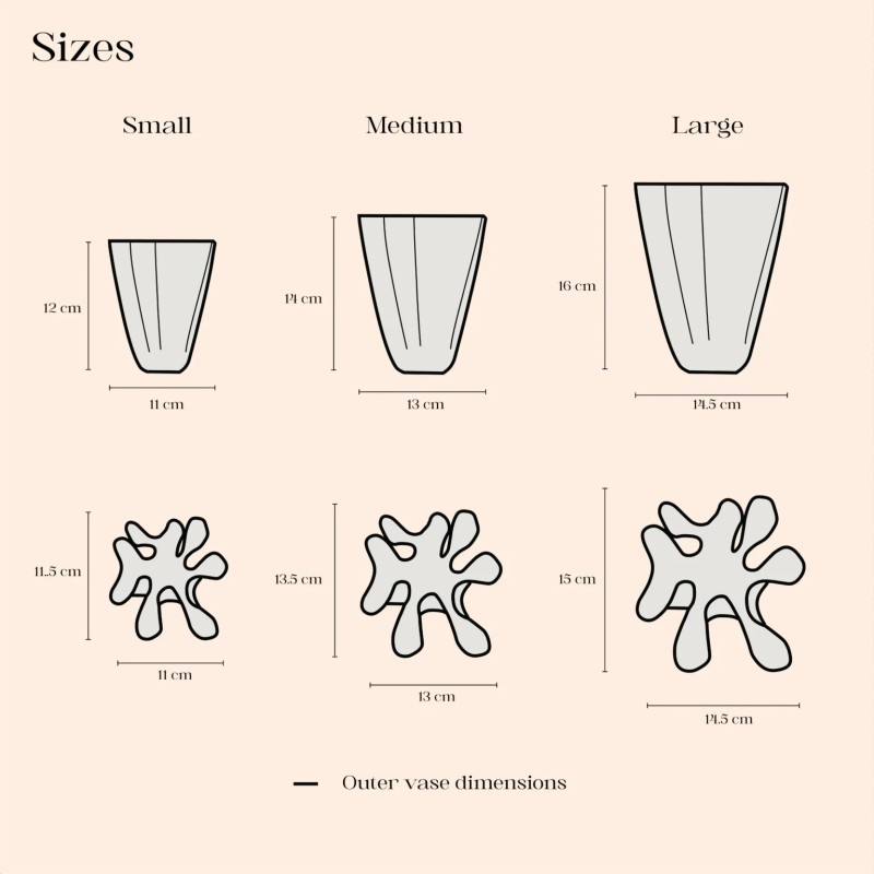 3D-gedruckte Vase „Athena“ – modern & zeitlos 3