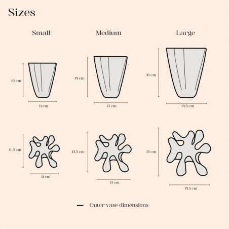 3D-gedruckte Vase „Athena“ – modern & zeitlos 3