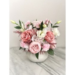 Kunstblumen Arrangement in einer Vase 2