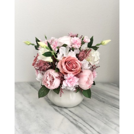 Kunstblumen Arrangement in einer Vase 5