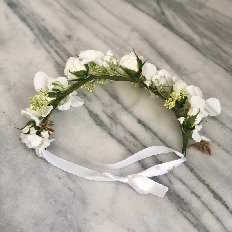 Künstliche Blumenkrone -Haarkranz 6