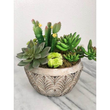 Künstliches Arrangement mit Sukkulenten 4