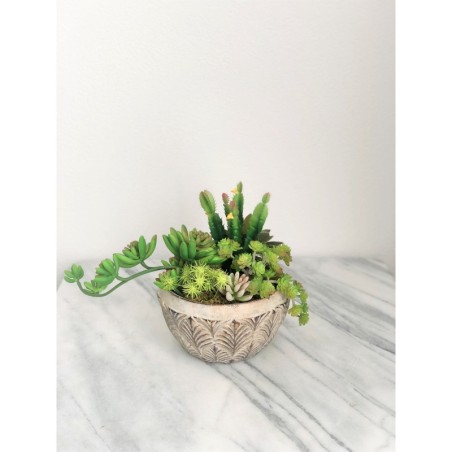 Künstliches Arrangement mit Sukkulenten 7