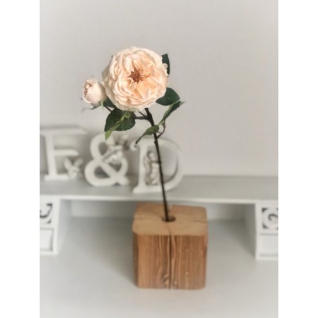 Künstliche englische Rose -3 Stück