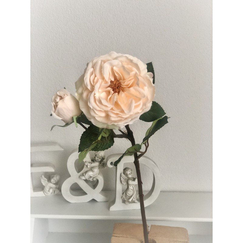 Künstliche englische Rose -3 Stück 2