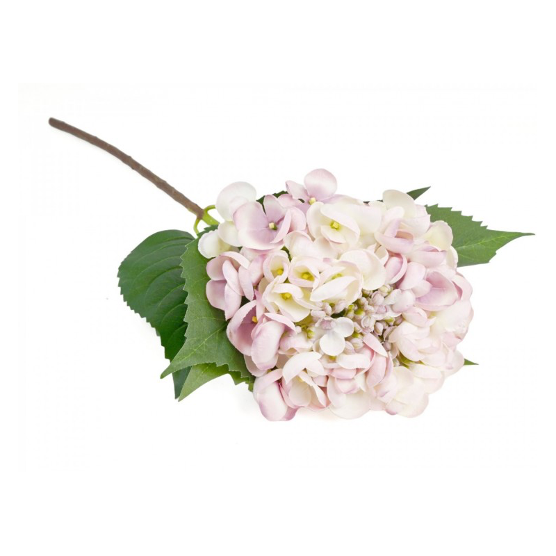Premium künstliche Hortensie Rosa – Naturgetreue Seidenblume 61 cm