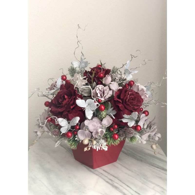 Grosses Arrangement für Weihnachtsdeko 3