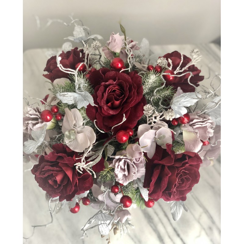 Grosses Arrangement für Weihnachtsdeko 5