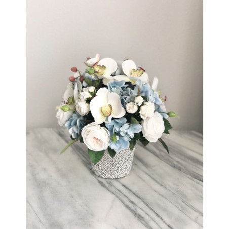 Kunstblumen Arrangement aus Rosen