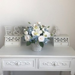 Kunstblumen Arrangement aus Rosen 2