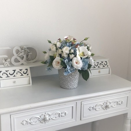 Kunstblumen Arrangement aus Rosen