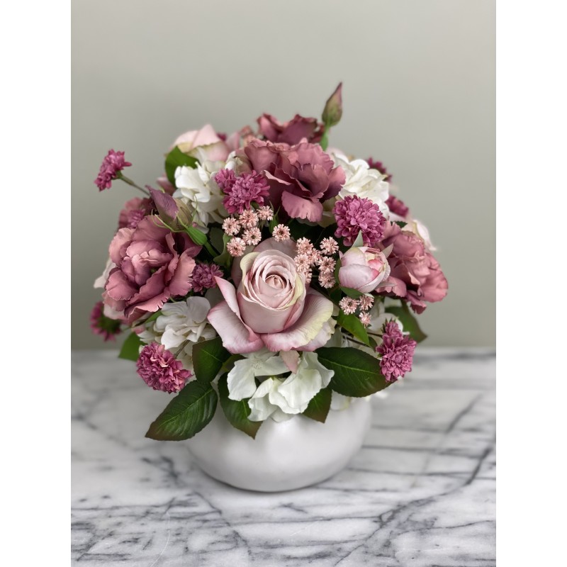 Kunstblumen Arrangement in einer Vase 2