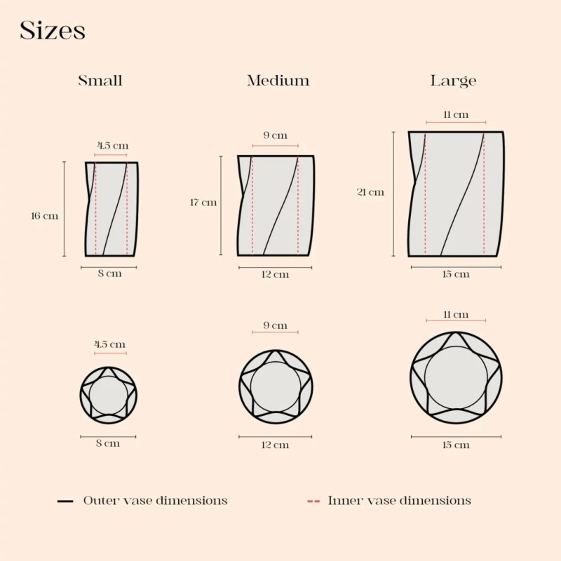 3D-gedruckte Vase „Amphitrite“ – modern & einzigartig 4