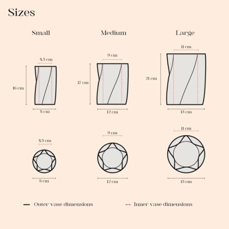 3D-gedruckte Vase „Amphitrite“ – modern & einzigartig 4