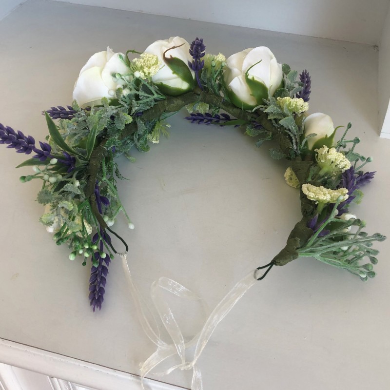 Künstliche Blumenkrone 5