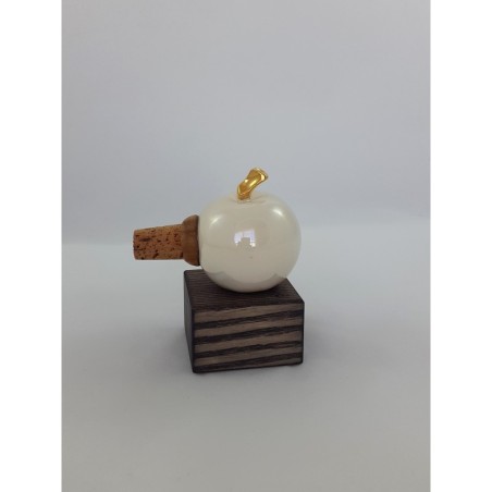 Flaschenverschluss aus Porzellan (Cremeweiss)