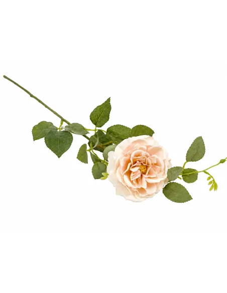 Faux rose in peach/apricot tones – timeless elegance for stylish decoration