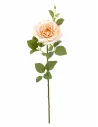 Faux rose in peach/apricot tones – timeless elegance for stylish decoration