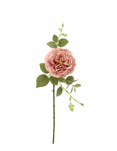 Künstliche Rose in Rosa / Dusty Pink – zeitlose Eleganz für stilvolle Dekoration