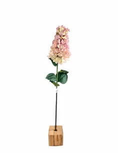 Künstliche Hortensie Rosa 88 cm – Naturgetreue Seidenblume 2