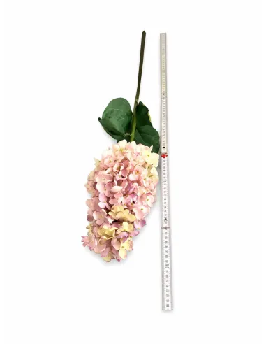 Künstliche Hortensie Rosa 88 cm – Naturgetreue Seidenblume