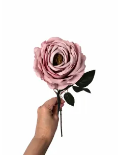 Künstliche Rose Altrosa 74 cm
