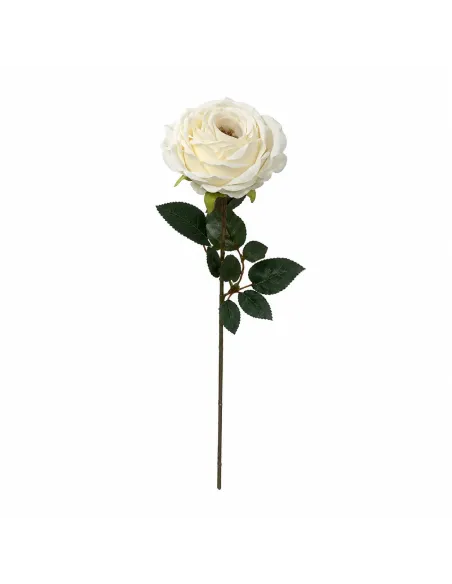 Artificial Cream White Rose Stem – 74 cm