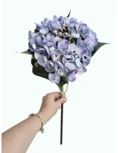 Künstliche Hortensie Helllila