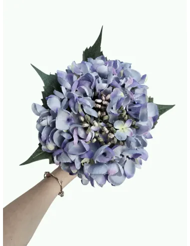 Künstliche Hortensie Helllila