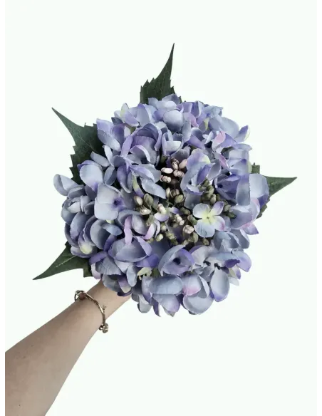 Künstliche Hortensie Helllila