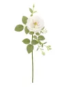 Künstliche Rose Creme-Weiss | Realistische Kunstblume Deko