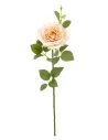 Künstliche Rose Apricot | Realistische Kunstblume Deko