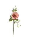 Künstliche Rose Rosa | Realistische Kunstblume Deko