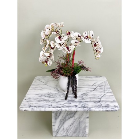 Tiger Kunstorchideen Arrangement in einer Vase 5