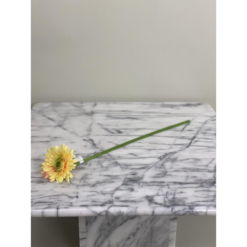 Künstliche Gerbera gelb ca. 50 cm 2