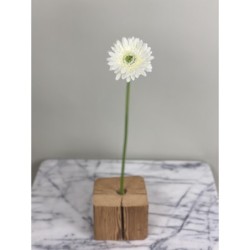 Künstliche Gerbera Weiss ca. 50 cm