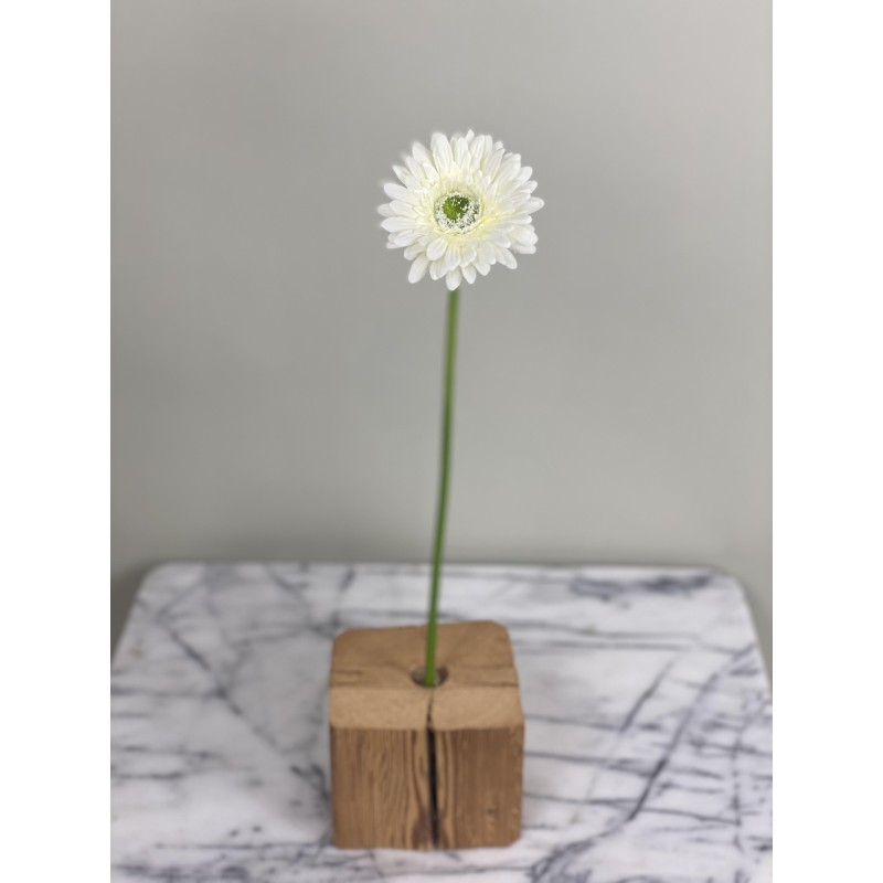Künstliche Gerbera Weiss ca. 50 cm