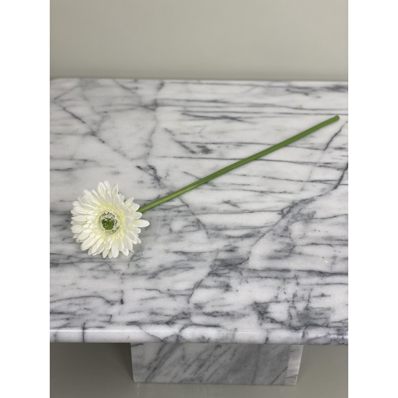 Künstliche Gerbera Weiss ca. 50 cm 2