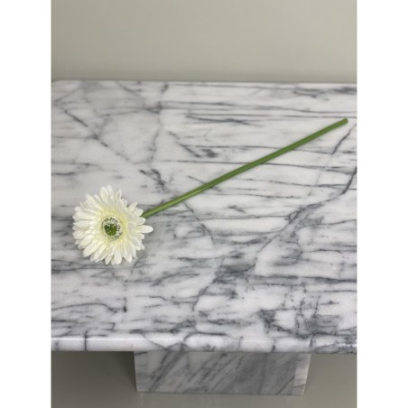 Künstliche Gerbera Weiss ca. 50 cm 2