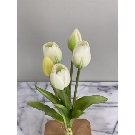 Künstliche Tulpen 5er-Bund "Real Touch" 5