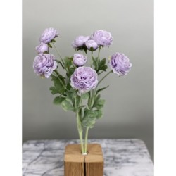 3 künstliche Ranunkeln ca. 50 cm