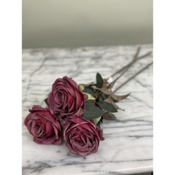 Künstliche Rosen 3 Stück 2