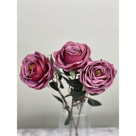 Künstliche Rosen 3 Stück 4