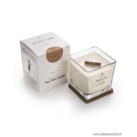 Sojawachskerze "Tobacco & Oak" 2