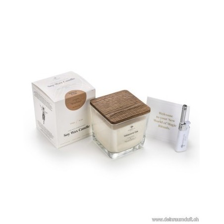 Sojawachskerze "Tobacco & Oak" 4