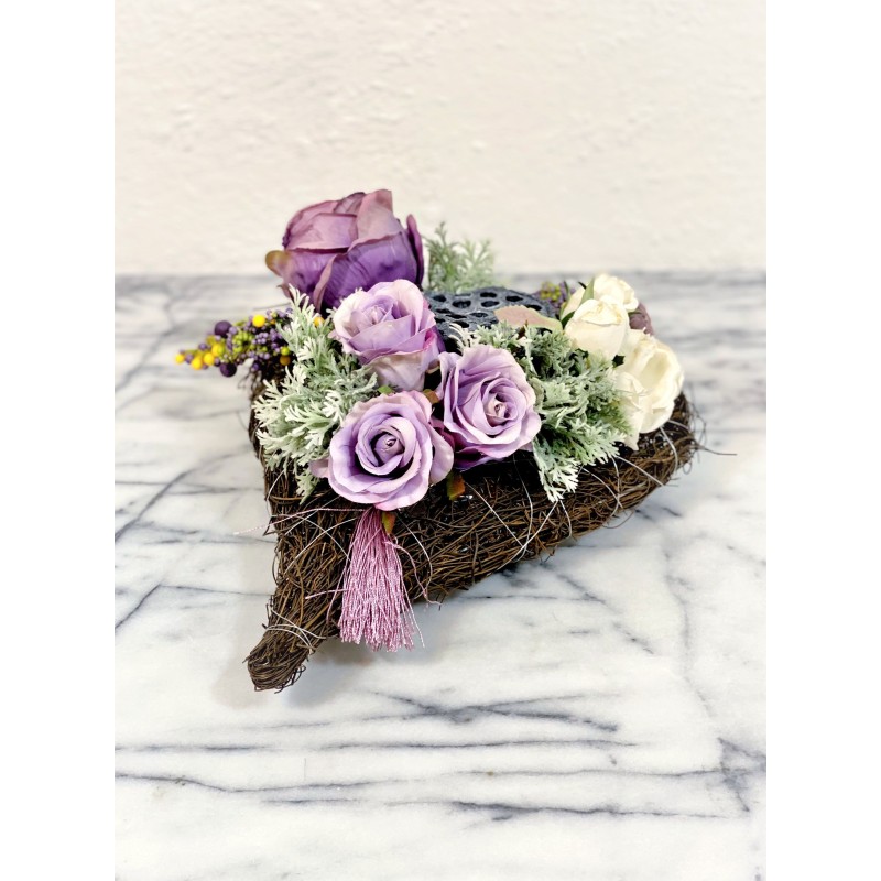 Trauergesteck Herz 2